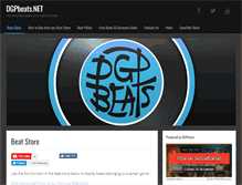 Tablet Screenshot of dgpbeats.net